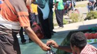 Sekda Pegunungan Bintang Pimpin ASN Belanja di Pasar Sentral