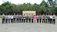 Kapolres Pegunungan Bintang Pimpin Upacara Pengukuhan Jabatan Wakapolres, Kasat Binmas dan Kapolsek Kiwiro