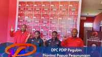 Pendaftaran Resmi Ditutup, Tiga Bakal Calon Daftar di DPC PDI-P Pegunungan Bintang