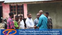 Jelang Persiapan Peresmian Gedung Kantor Aula Klasis Kirime,Mahasiswa KM2PWK Kota Jayapura Sumbang 50 Ekor Ayam Potong