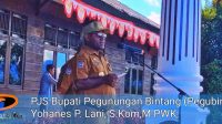 Pimpin Apel Perdana PJS Bupati Yohanes Lani Ajak ASN Menjaga Netralitas