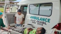 Naik Motor Bonceng 3, Siswa SMP di Pegubin Hantam Pagar Rambu lalu lintas Hingga Luka Parah 