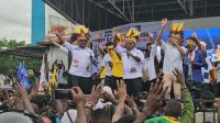 Kampanye Meriah di Nabire, Pasangan WAGI Optimis Raih Kemenangan Menuju Papua Tengah Cerah