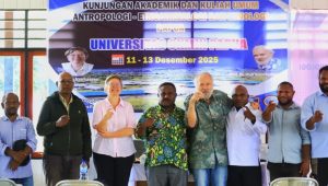 Profesor dari Jerman dan Prancis Kagumi Potensi Universitas Okmin Papua, Kuliah Umum Antropologi dan Arkeologi Jadi Inspirasi Baru