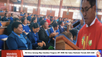 RD.Yulius Dainang Waja Kukuhkan Pengurus DPC WKRI Roh Kudus Mabilabol Periode 2025-2028