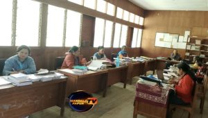 Sekolah Pedalaman Rasa Kota,SMA N 1 Okbibab Gelar Rapat Putusan Kelulusan Siswa Kelas XII