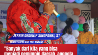 Hadiri HUT Paroki Ke-66, Anggota DPRD Jefrin Singpanki: Gereja Katolik Paroki Roh Kudus Mabilabol Milik Semua Umat