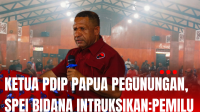 Ketua PDIP Papua Pegunungan Spei Bidana Intruksikan:Pemilu 2029 Targetkan Kursi DPR RI